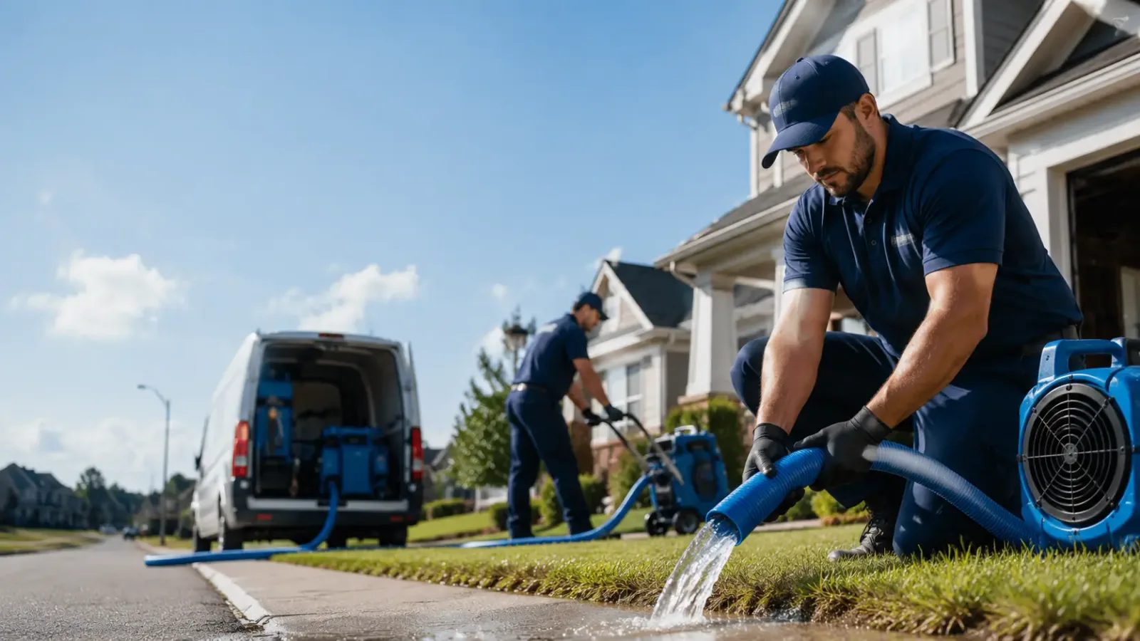 Flood Damage Restoration in Glidden, TX